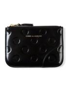 Comme Des Garcons Embossed Polka Dot Purse