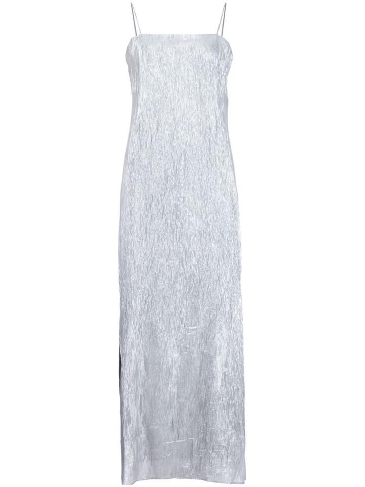 Adam Lippes Metallic Midi Dress