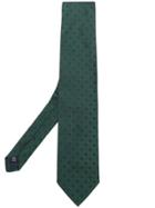 Fashion Clinic Timeless Floral Pattern Tie - Green