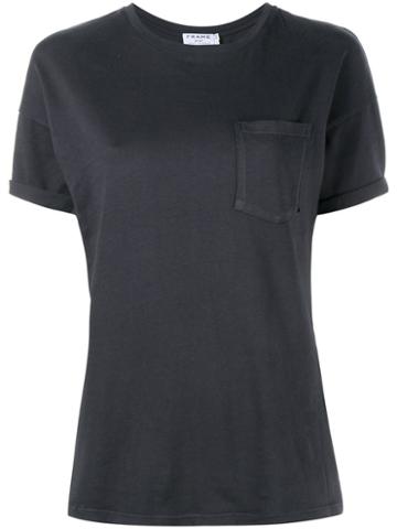 Frame Denim 'le Boyfriend' T-shirt, Women's, Size: Large, Blue, Cotton