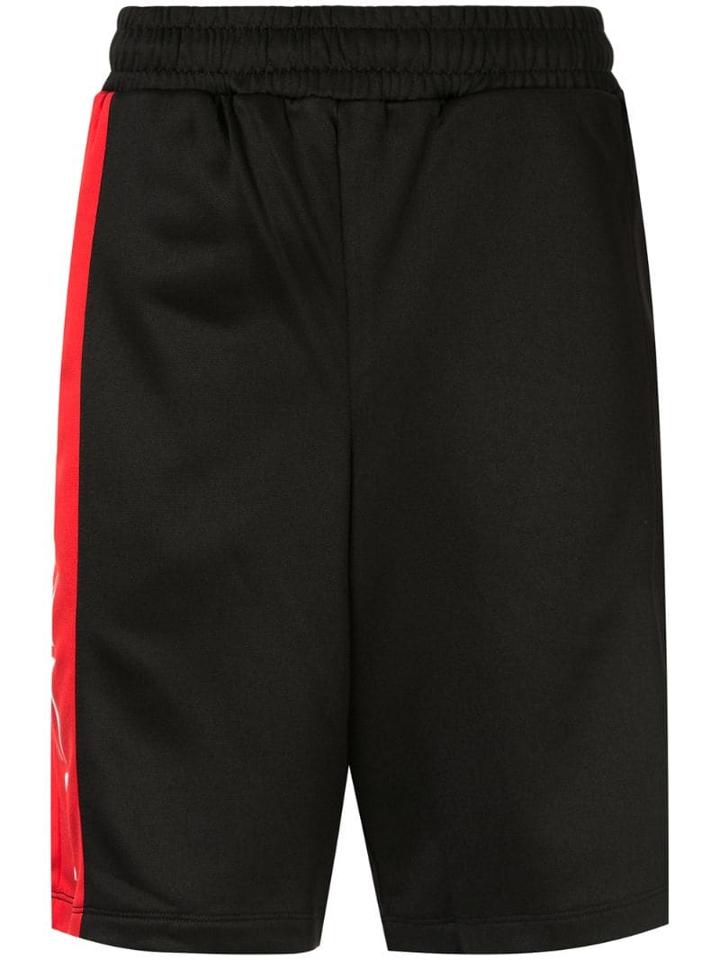 Palace High Waisted Track Shorts - Black