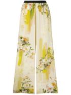 Antonio Marras Floral Print Culottes - Nude & Neutrals