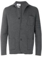 Thom Browne Tonal 4-bar Stripe Button-back Merino Wool Sport Coat -