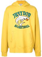 Just Don Shark Basketball Hoodie - Yellow