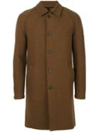 Harris Wharf London - Single-breasted Coat - Men - Virgin Wool - 50, Brown, Virgin Wool