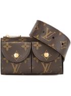 Louis Vuitton Vintage Ceinture Pochette Duo Belt Waist Pouch - Brown