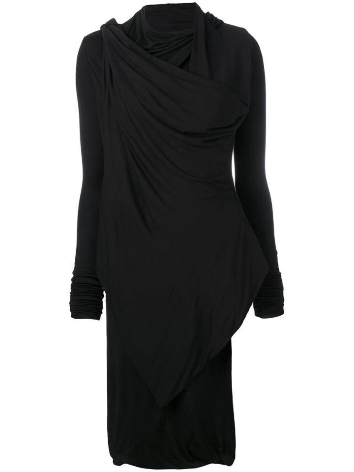 Rick Owens Lilies Asymmetric Blouse - Black