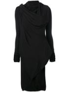 Rick Owens Lilies Asymmetric Blouse - Black