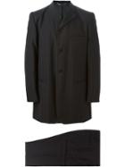 Dolce & Gabbana Vintage Pinstripe Suit, Men's, Size: 48, Black