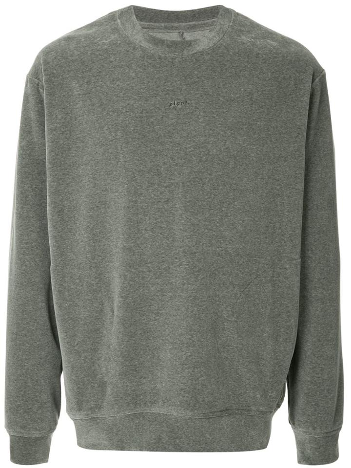 Song For The Mute Long Sleeved Sweater - Grey