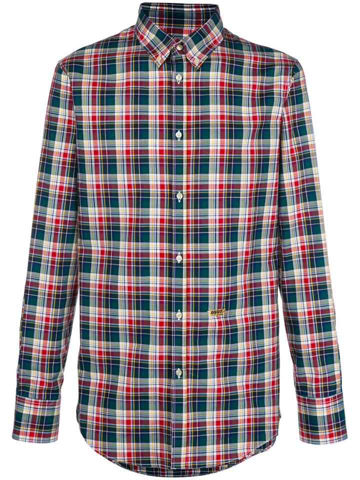 Dsquared2 Checked Shirt - Multicolour