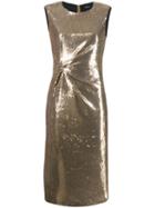 P.a.r.o.s.h. Pille Dress - Gold