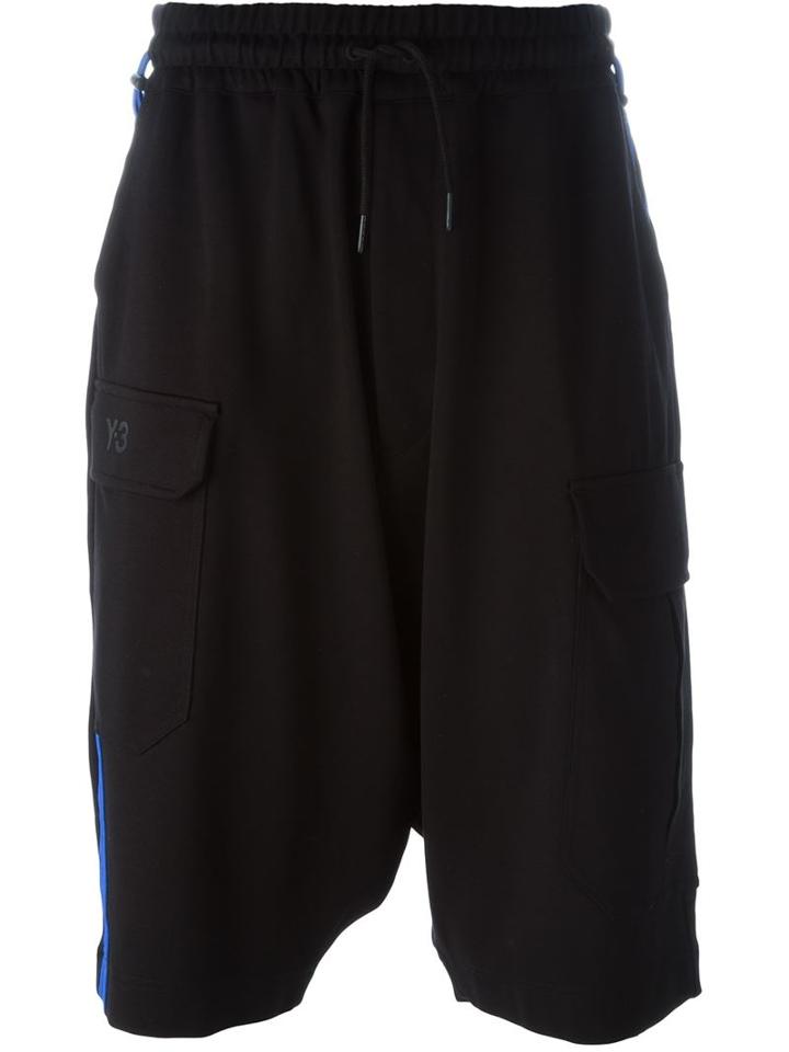 Y-3 Stripe Detail Shorts