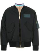 A(lefrude)e Shearling Bomber Jacket - Blue