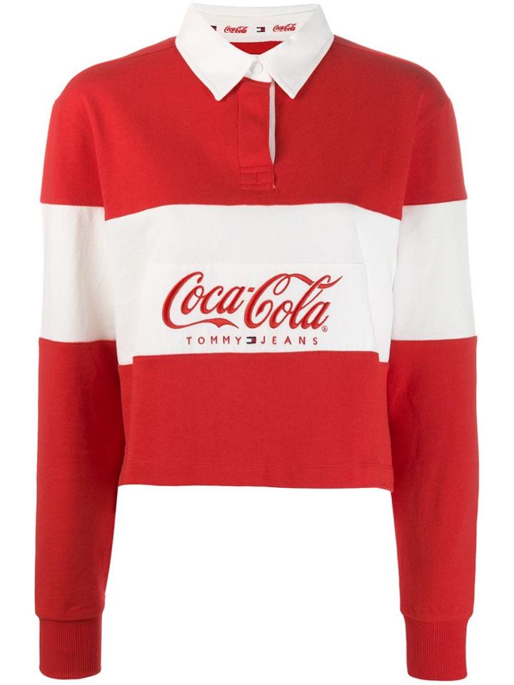 Tommy Jeans Tommy Jeans X Coca Cola Polo Shirt - Red