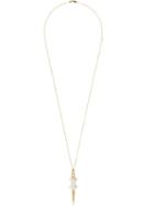Bibi Van Der Velden 18kt Gold And Fossilised Woolly Mammoth Crocodile
