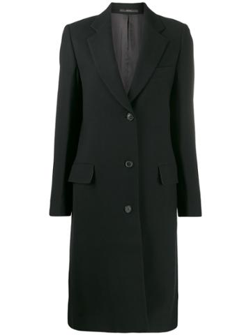 Paul Smith Single Breasted Coat - Black