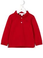Burberry Kids - Long Sleeve Polo Shirt - Kids - Cotton - 12 Mth, Toddler Boy's, Red