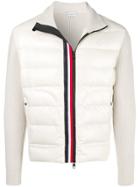 Moncler Padded Front Cardigan - Nude & Neutrals