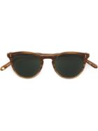 Garrett Leight 'milwood' Sunglasses, Adult Unisex, Brown, Acetate