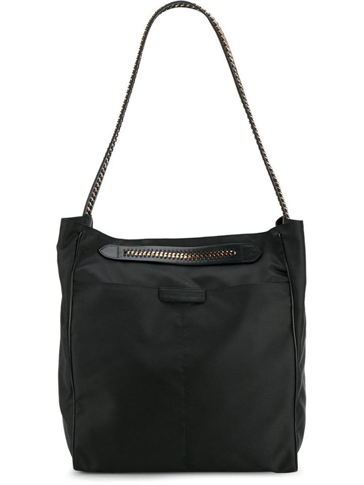 Stella Mccartney Falabella Go Hobo Bag - Black