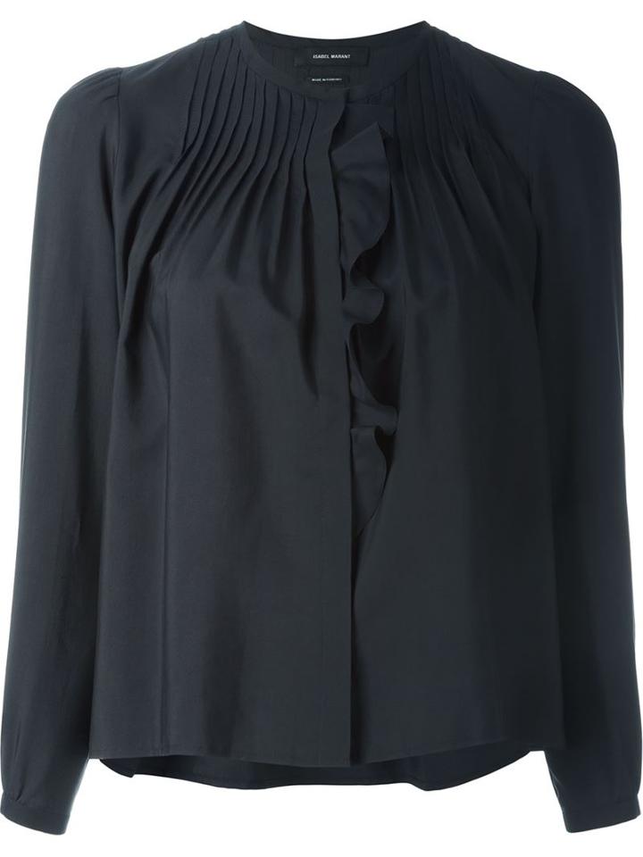 Isabel Marant 'pleyel' Shirt, Women's, Size: 38, Black, Silk