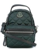 Moncler 'georgine' Crossbody Bag, Men's, Green, Polyester/leather