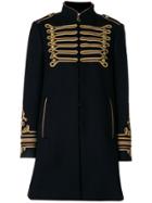 Red Valentino Military Coat - Black