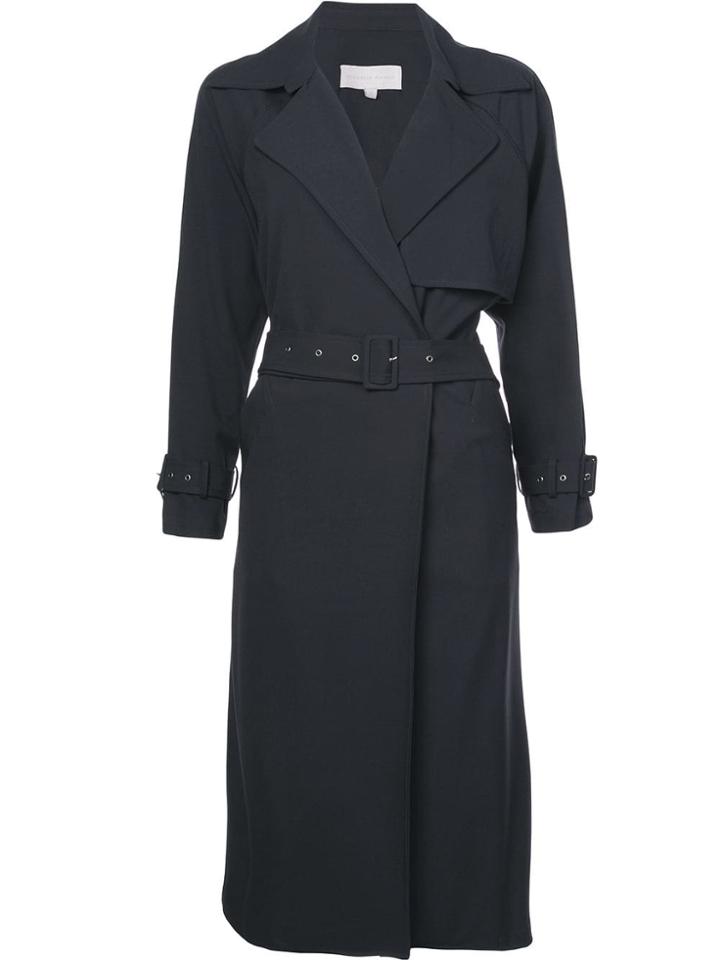 Michelle Mason Trench Coat - Blue