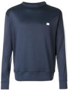 Ami Alexandre Mattiussi Bicolor Crewneck Sweatshirt - Blue