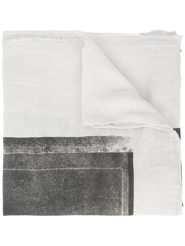 Lost & Found Ria Dunn Printed Scarf - Grey