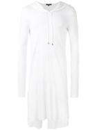 Hooded Tails T-shirt - Men - Rayon - Xl, White, Rayon, Unconditional
