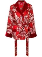 F.r.s For Restless Sleepers Printed Jacket - Red