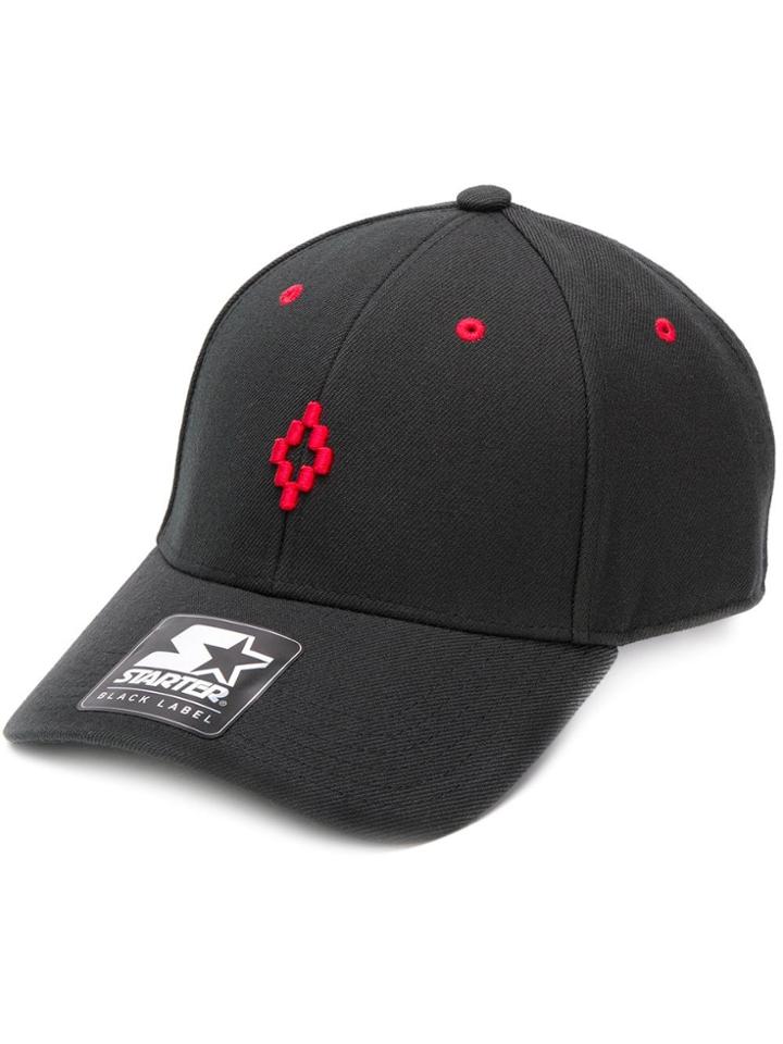 Marcelo Burlon County Of Milan Starter Cross Cap - Black
