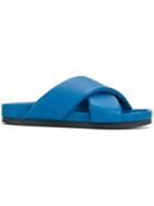 Peter Non Cross Strap Sandals - Blue