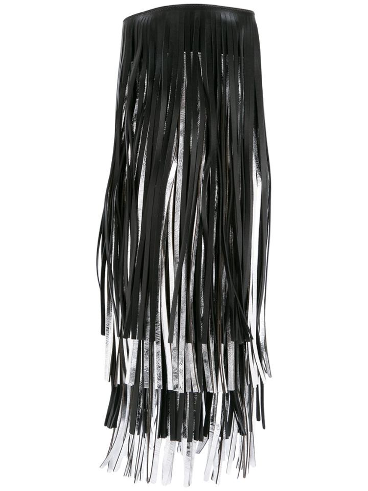 Calvin Klein 205w39nyc Tassel Shoulder Bag - Black