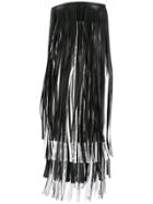Calvin Klein 205w39nyc Tassel Shoulder Bag - Black