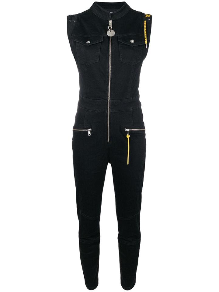 Diesel Tuta De-jumpvest Jumpsuit - Black