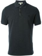 Burberry Embroidered Logo Polo Shirt, Men's, Size: Xxl, Grey, Cotton
