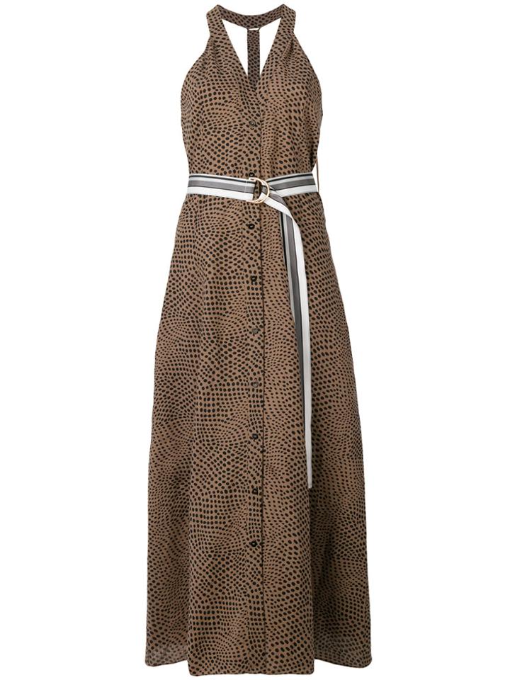Dvf Diane Von Furstenberg Halterneck Dress - Brown
