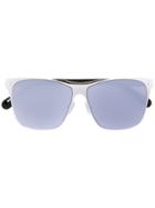 Stella Mccartney Eyewear Square Frame Sunglasses - Metallic