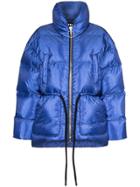 Ienki Ienki Mishko Tie-waist Puffer Coat - Blue