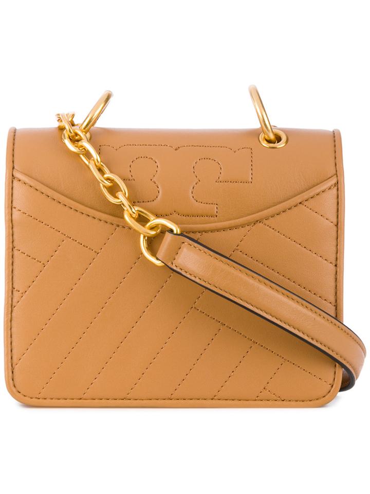 Tory Burch Alexa Mini Shoulder Bag - Nude & Neutrals