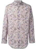 Etro Multi Print Shirt, Men's, Size: 40, Cotton/spandex/elastane
