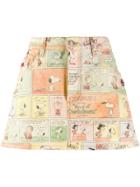 Marc Jacobs Peanuts Skirt - Yellow