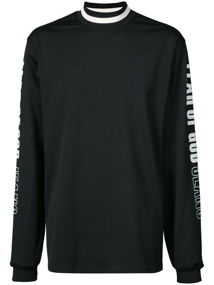 Fear Of God Mesh Motocross Sweatshirt - Black