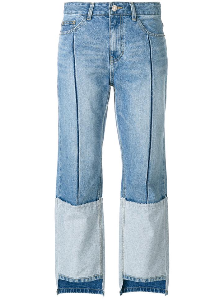 Sjyp Ton On Ton Tomboy Jeans - Blue