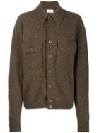 Lemaire Oversized Shirt Jacket - Brown