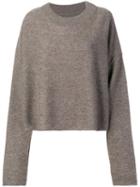 Rta Cashmere Cropped Sweater - Neutrals
