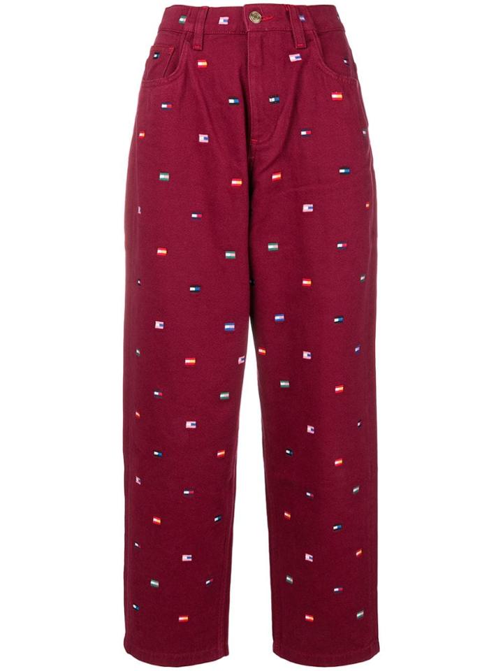 Hilfiger Collection Embroidered Logo Trousers